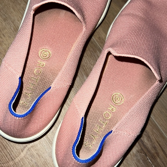 Rothy's Womens Retired The City Slip on Sneaker Shoes Pink Size W9.5 - Picture 3 of 6